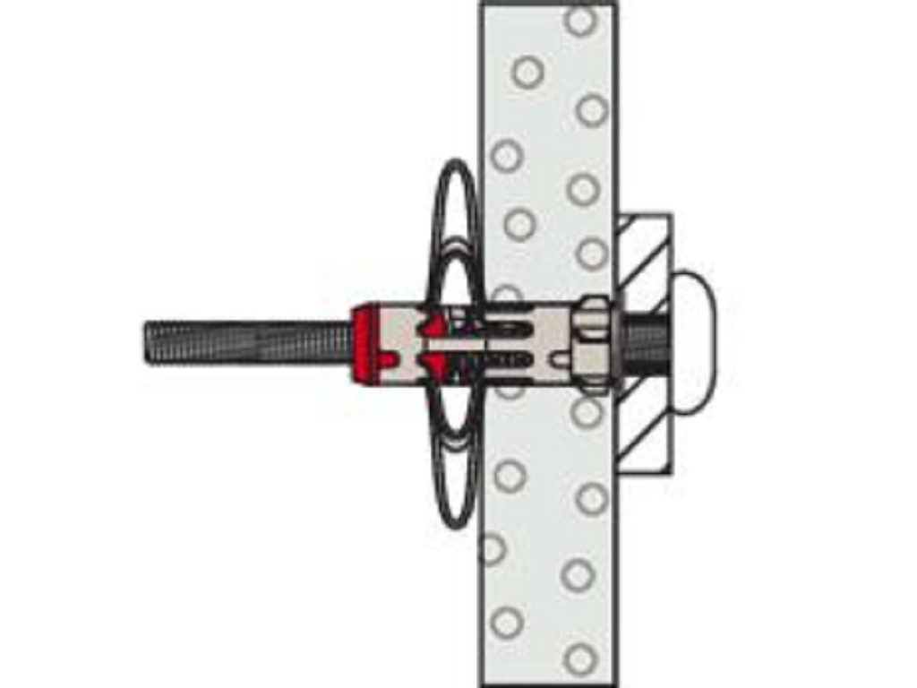 DuoHM 4x55 S PZ Tassello a Vite Impronta PZD per Cartongesso-Truciolare pz.25 | Fischer - immagine 4